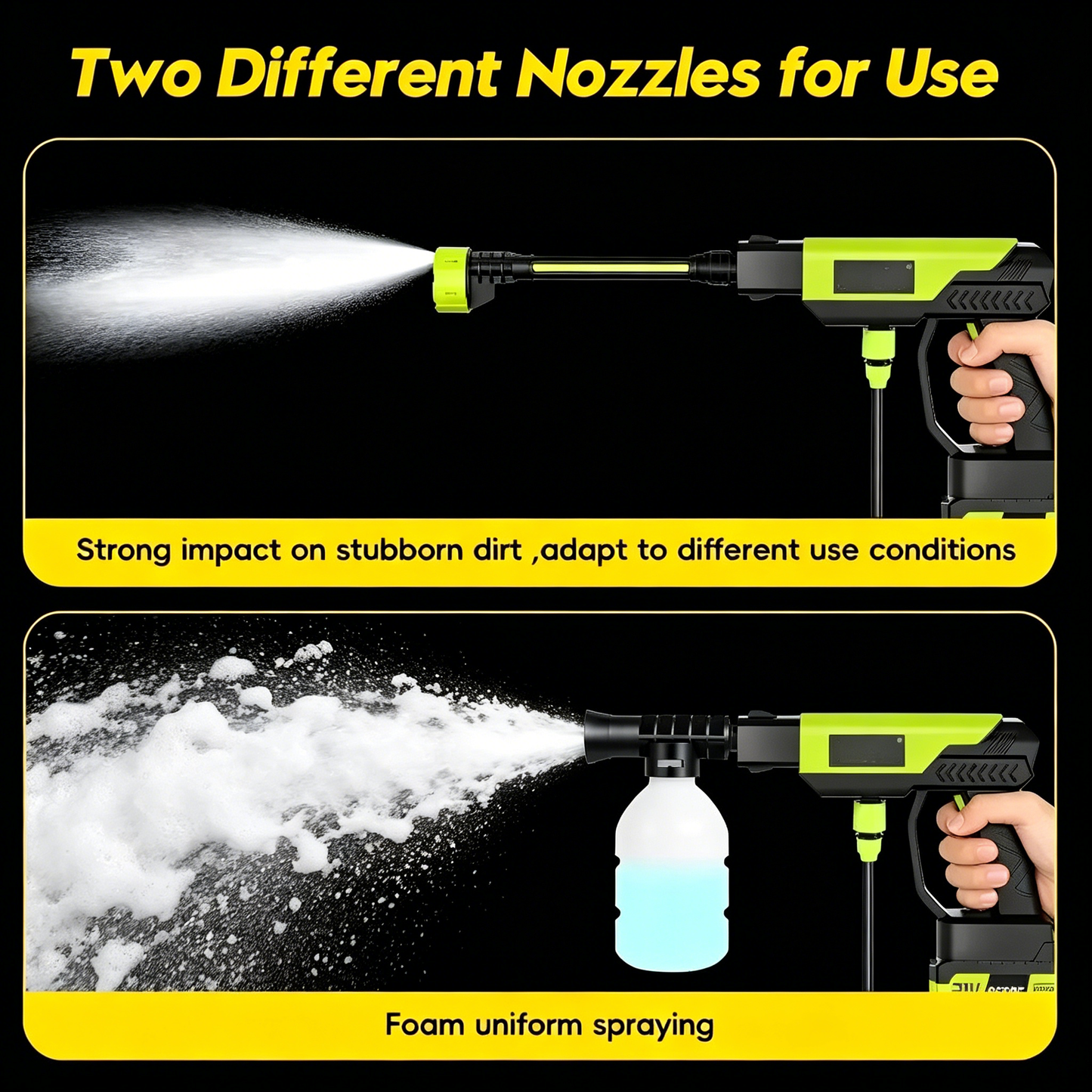 6-in-1 Portable Power Washer & Storage Bundle
