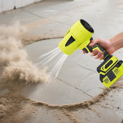 Turbo Cordless Leaf Blower: 150 MPH / 600 CFM, 21V 4.0Ah Lightweight Handheld Blower
