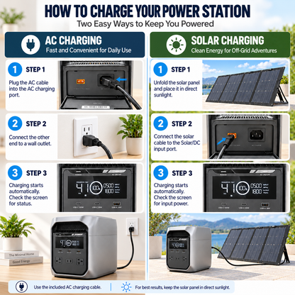 1024Wh Portable Power Station